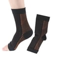 thumbnail image 1 of Unisex Socks Comfortable Ankle Protection Heel Function Compression Heel Socks, 1 of 3