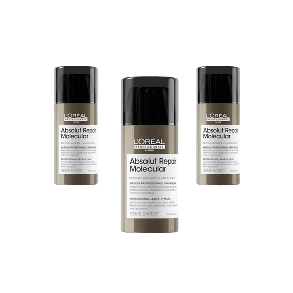 Loreal Professionnel Paris Serie Expert Absolut Molecular Repair Molecular Mask 100 ml 3 Pack