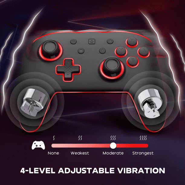 Enhanced Switch Pro Controller Compatible for Switch/Lite/OLED/PC