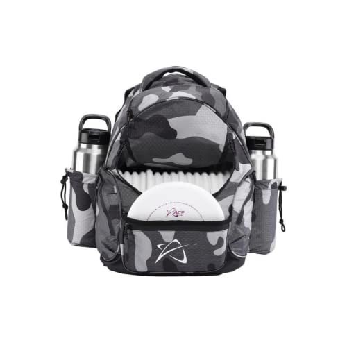 Prodigy Disc BP-3 V3 Sac à Dos de Golf à Disque - Sac de Voyage de Golf - Contient 17+ Disques Plus Rangement - Résistant aux Déchirures et à l'Eau - Idéal pour Débutants - Sac de Golf Abordable (Camo Gris)