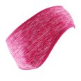 thumbnail image 1 of stanreset Bandeau de Course d'Hiver Coupe-Vent Cache-Oreilles Élastique Protecteur de Tête en Polaire Protection Auditive Style Simple pour Extérieur Fuchsia, 1 of 6