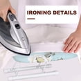 thumbnail image 3 of Steel Table Top Ironing Board Compact Foldable Legs with Heat Resistant Board Cover Slip for Laundry Dorm Desk, 3 of 8