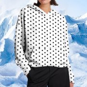 ZMFXJPE Soft Hoodies for Women Sweaters for Women Women’s Lightweight Hooded Sweatshirt Sweat Shirt for Women Sweatshirts Hoodies(White,M)