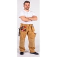 thumbnail image 4 of Mens Workwear Trousers Cargo Utility Work Pants with Cordura Knee Reinforcement, 4 of 8