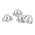 thumbnail image 4 of Wheel Hubcaps, Anti Slip Wheel Hub Cover Beautiful Appearance Stable Performance  For 1/6 RC Car Silver, 4 of 8