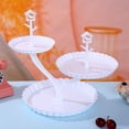 thumbnail image 2 of Fruit Plates Living Room Coffee Table Household Transparent Candy Dessert Rack Party Wedding Front Desktop Placed Snack Dessert Tray Tiers Dessert Stand, 2 of 6
