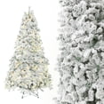 thumbnail image 1 of CNKOO Christmas Tree Tinsel Halloween Tree Decor with Lights Christmas Tree Battery Operated Pop Up Artificial Tree Indoor Outdoor Decorations, 1 of 7