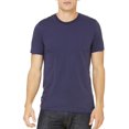 thumbnail image 2 of BELLA+CANVAS T-Shirt Jersey Unisexe à Manches Courtes, m, Marine, 2 of 6
