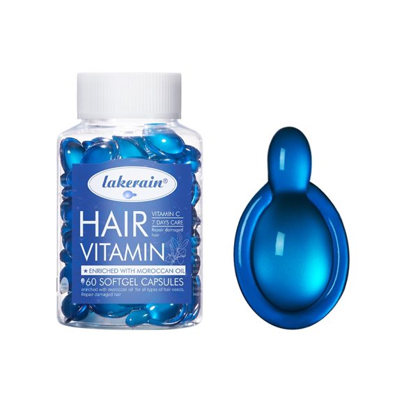 Capsule Oil For Hair Care To Improve Frizz Dryness Smooth And Smooth 60 Pack Of Moist Hair Care Oil 30ml Makeup Organizers