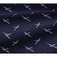 thumbnail image 5 of oneOone Viscose Jersey Fabric Bird Block Printed Fabric 1 Yard 60 Inch Wide, 5 of 5
