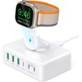 thumbnail image 1 of TAOHAI 170W USB C Charging Station Block for Apple Watch Charger Block, Game Consoles, Laptops, Iphone 15 Charging Block, 1 of 7