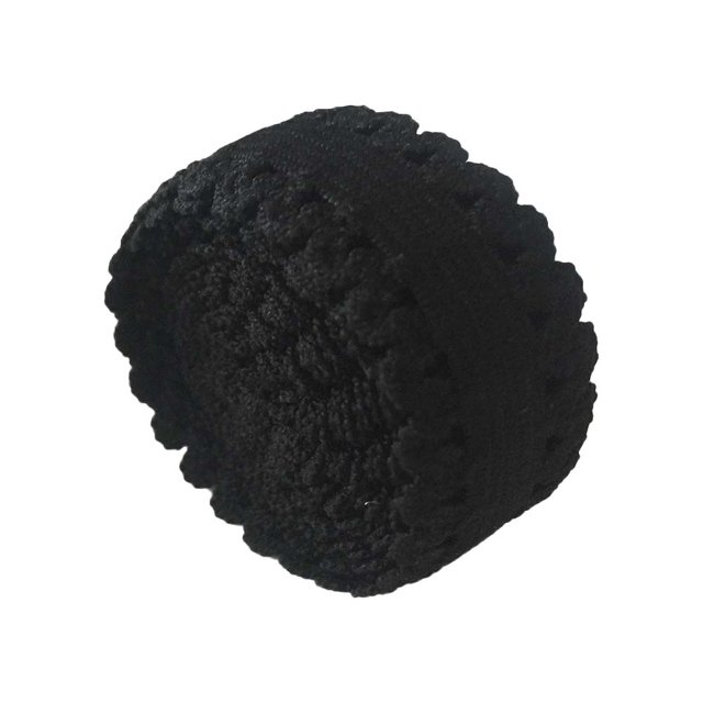DIY Elastic Lace Band Lace Elastic Ribbon Band DIY Clothes Sewing Material DIY Sewing Accessories (Black)