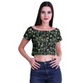 thumbnail image 1 of Moomaya Haut à Col Bateau avec Fermeture Éclair Manches Courtes en Jersey de Viscose pour Femmes, 1 of 4