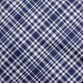 thumbnail image 1 of oneOone Georgette Viscose Dark Blue Fabric Check Sewing Craft Projects Fabric Prints By Yard 42 Inch Wide, 1 of 4