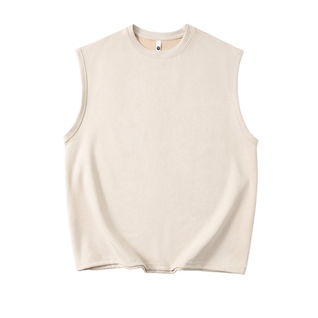 Timegard Tank Tops Men Plus Size Crewneck Sleeveless Comfy Tee Shirts Casual Solid Color Tops Fashion
