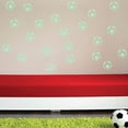 thumbnail image 2 of DOLITY 20 Pieces Football Luminous Wall Stickers Glow in the Dark Ceiling Stickers Green, 2 of 9