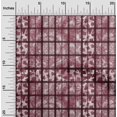 thumbnail image 2 of oneOone Cotton Flex Maroon Fabric Houndstooth Sewing Craft Projects Fabric Prints By Yard 40 Inch Wide, 2 of 4