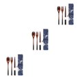 thumbnail image 2 of Maytalsory Set School Student Chopstick Fork Spoon Flatware with Storage Bag Type 5 3Set, 2 of 6