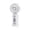WH, variant on Chmadoxn Fan, Ceiling Fan, Desk Fan, Portable Fan Handheld Fan 5000 MAh Long Battery Life Fast Charge Digital Display Power Bank 2-in-1 Mini Fan Small fan