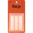thumbnail image 1 of Rico Anches de Clarinette en Sib - #1.5, Lot de 3, 1 of 2