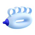 thumbnail image 1 of Lipstore Renforceur de Prise pour Enfants Plusieurs Niveaux de Résistance 10-15 Lb Balle pour Doigt Bleu, 1 of 8