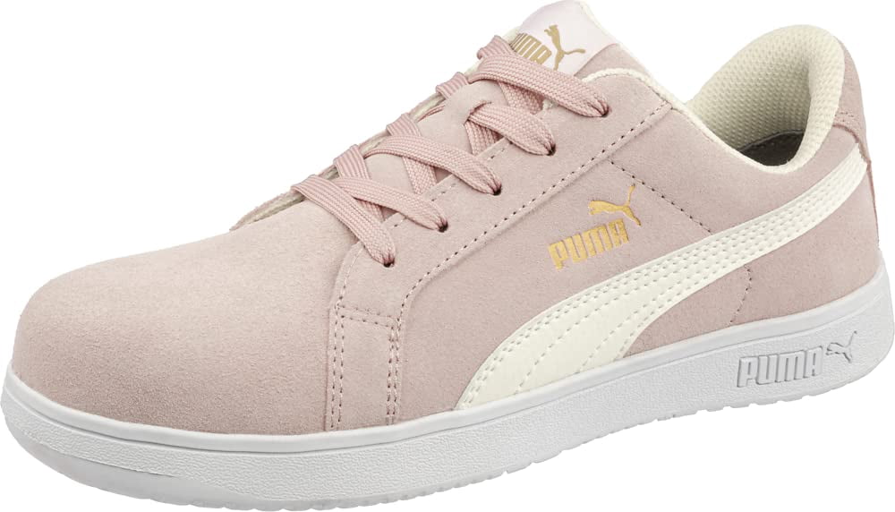 PUMA Safety Women's Iconic Suede Low EH Safety Shoes Composite Toe Slip Resistant
