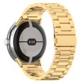 thumbnail image 3 of 45MM Stainless Steel Watch Band Triple Bead Design Classic Fit for Any Wrist, 3 of 5