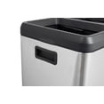 thumbnail image 3 of The Step N' Sort 60 L Open Top 3-Compartment Trash and Recycling Sorter, 3 of 8