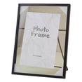 thumbnail image 4 of serony Creative Nordic Metal Glass Photo Frame Crafts Home Desktop Bedroom Decors M Black, 4 of 8