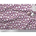 thumbnail image 2 of Soimoi Poly Georgette Fabric Star & Cute Animals Kids Print Fabric by Yard 52 Inch Wide, 2 of 3