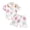 Blanc, variante sur sertiohcv Pyjama pour Filles Ensemble de Pyjama en Satin Enfants Confortable Respirant à Manches Courtes Vêtements de Maison Mignon Motif de Dessin Animé Ensemble de Pyjama Rouge Taille pour 4-5 Ans