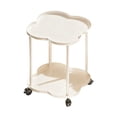 thumbnail image 2 of CaiYueKe Chariot de Rangement Portatif à Roulettes avec Roues, Table d'Appoint Mobile pour Salon Chambre Bureau, Étagère Organisatrice Multifonction, Support Utilitaire en Plastique Robuste, Chariot Roulant à Assemblage Facile, 2 of 7