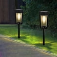 thumbnail image 3 of Better Homes & Gardens Solar 15 Lumen Bollard Pathway Light, (4-Pack), 3 of 8