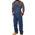 thumbnail image 1 of TIMIFIS Men's Denim Bib Overalls with Adjustable Straps, Multiple Practical Pockets, and Comfortable Full-Length for Work Or Casual Wear, 1 of 6