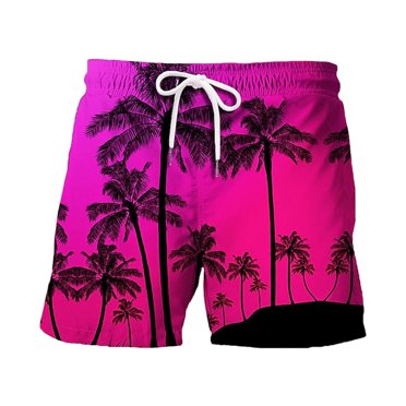 Ketyyh-chn99 Shorts de Bain Shorts de Planche Maillot de Bain Boxeur Garçons Short Vintage Shorts de Bain avec Doublure en Maille Maillots de Bain Shorts de Planche F,m