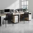 thumbnail image 2 of Costway Office Guest Chair Set of 2 with Breathable Mesh Back Padded Seat for Waiting Room, 2 of 7