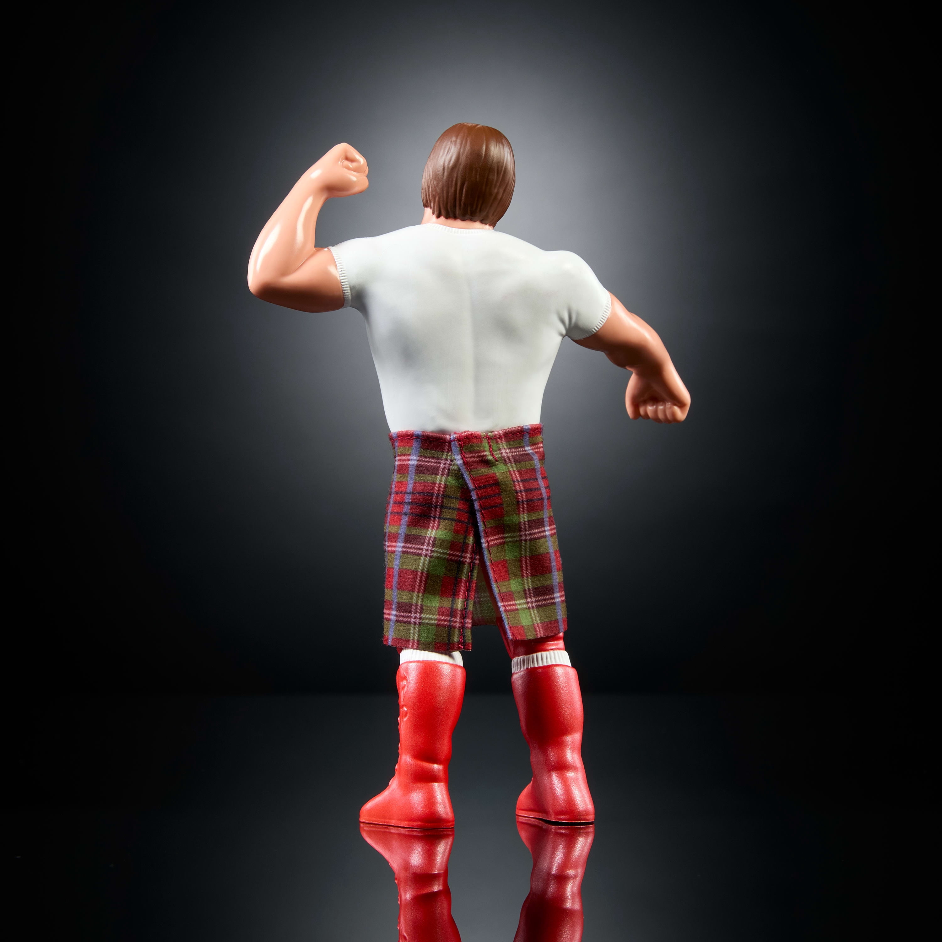 WWE Superstars LJN Figurine articulée de 20,3 cm Rowdy Roddy Piper, jouet de collection rétro des années 1980 (les styles peuvent varier)