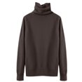 thumbnail image 4 of IMENGL Wool sweater turtleneck first line, Bronze XL, Size M-2XL, 4 of 4