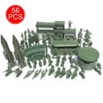 thumbnail image 1 of SharkTRUE Set Military Model Playset Toy Soldier Army Men LN PF cm Hot us, 1 of 6