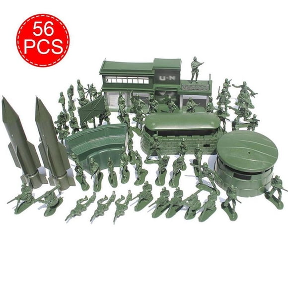 SharkTRUE Set Military Model Playset Toy Soldier Army Men LN PF cm Hot us