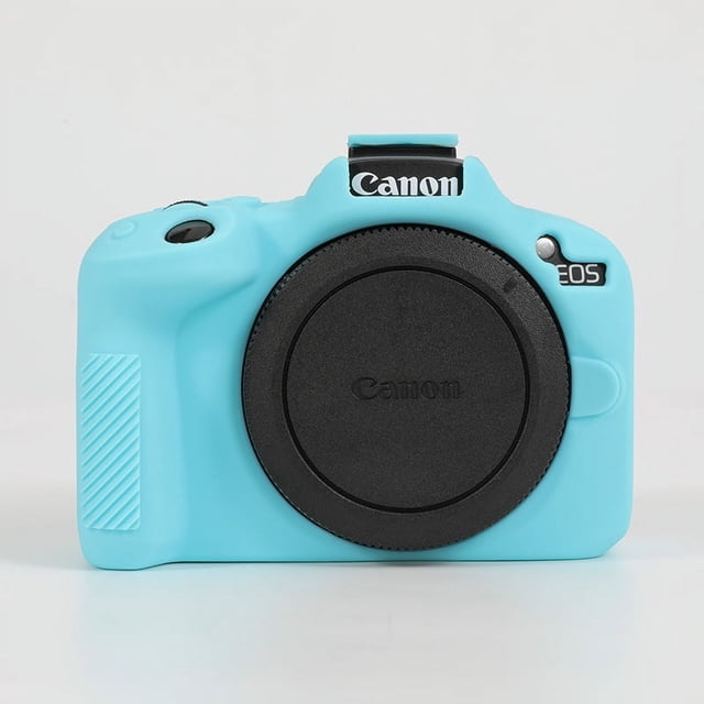 GadgetCom Étui de Protection en Silicone Souple Compatible avec Canon EOS R50 - Étui Intégrale Antirayures et Antichoc