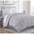 thumbnail image 1 of Couette Matelassée en Microfibre Alternative Duvet d'Oie - Grand/argent, 1 of 6