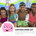 thumbnail image 3 of MasteelfCA Bonnets de Bain en Silicone pour Enfants Design Poisson Dessin Animé Douche, 3 of 7
