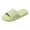Green, variant on Women's Slide Sandals Lightweight Non Slip House Slippers Platform Sandals Non Slip Quick Drying Shower Shoes White Size 5.5