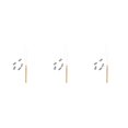 thumbnail image 1 of mmirethe Fashionable Hair Braid Bead Hair Extensions Decoration Wire Pulling Hook Tool 3 3Set, 1 of 6