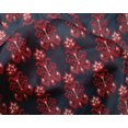 thumbnail image 4 of oneOone Silk Tabby Fabric Floral Ikat Print Sewing Fabric BTY 42 Inch Wide, 4 of 4