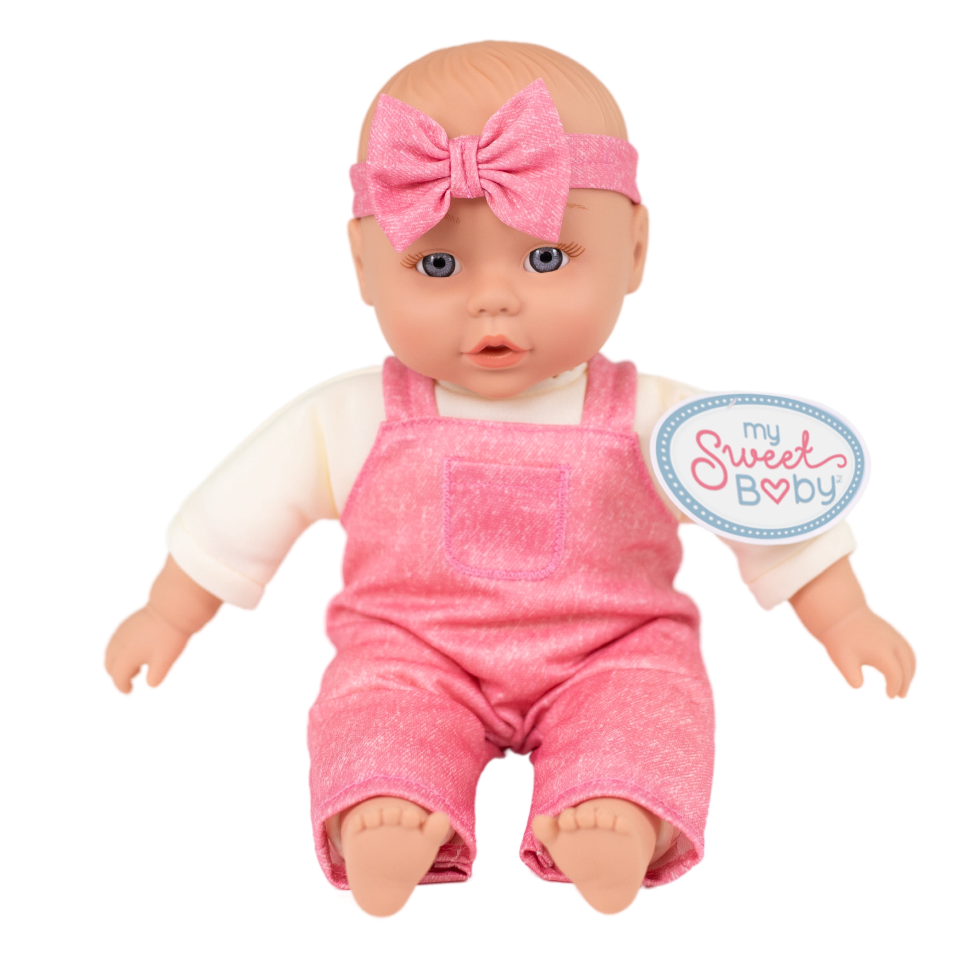 My Sweet Baby – Poupée Bébé Douce 12 pouces, Tenue Rose