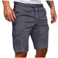 thumbnail image 2 of DPTALR Men's Plus Size Cargo Shorts Multi-Pockets Relaxed Summer Beach Shorts Pants, 2 of 7