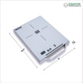 thumbnail image 2 of Equator 11 Pouces Table de Cuisson Portable à un Brûleur pour Induction Poignée en Aluminium Légère 110V, 2 of 8