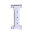 thumbnail image 2 of Vaidha Alphabet LED Letter Lights Light Up White Plastic Letters Standing Hanging I, 2 of 3